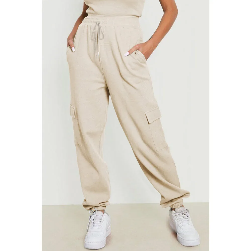 Drawstring Joggers with Pockets - Picture 10 of 15